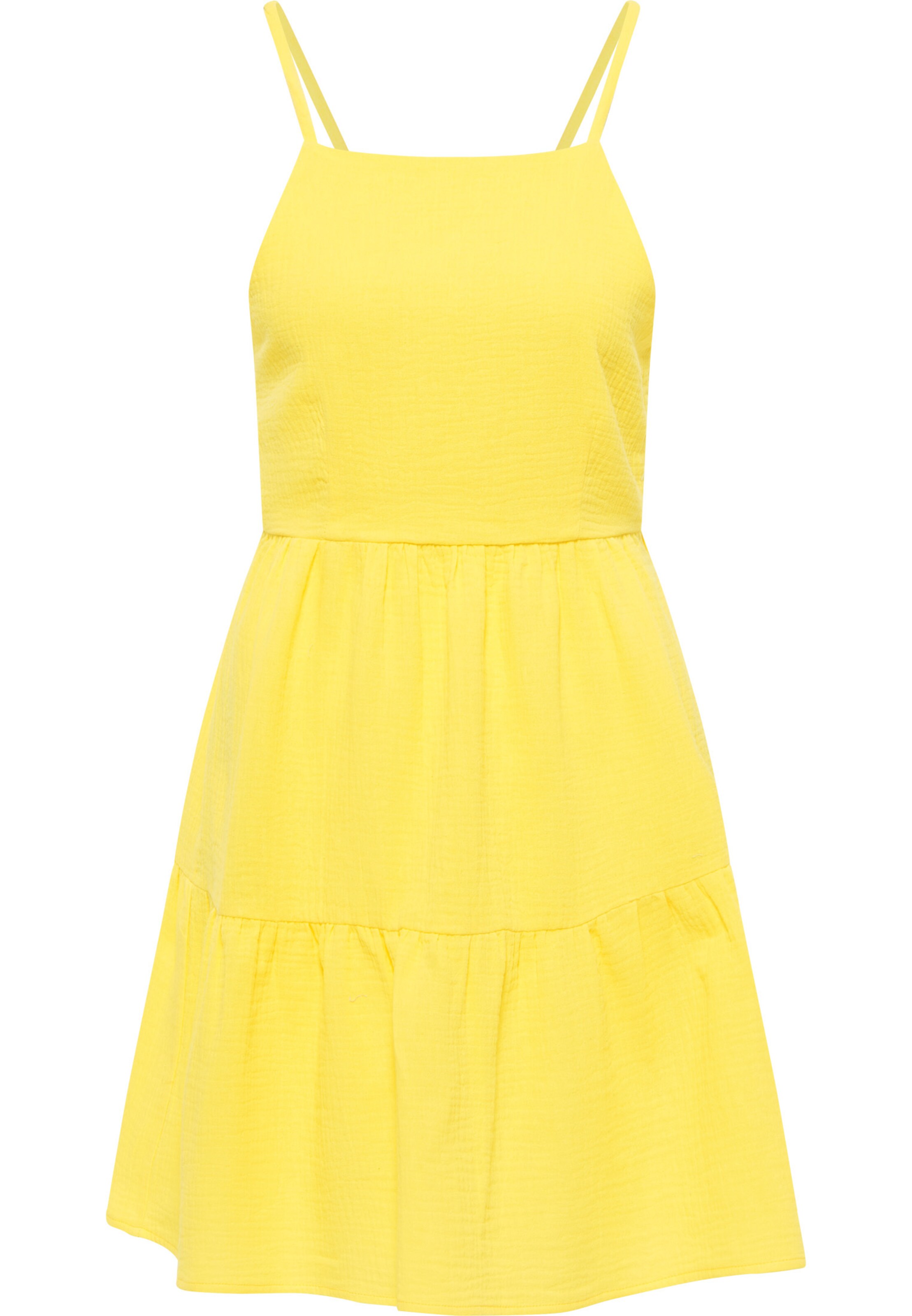 IZIA Sommarklänning i gul: framsida