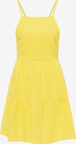 Robe d’été IZIA en jaune : devant