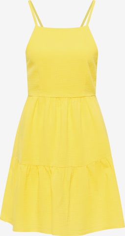 IZIA - Vestido de verano en amarillo: frente