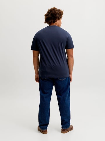 T-Shirt 'JORFREDERIKSBERG' JACK & JONES en bleu