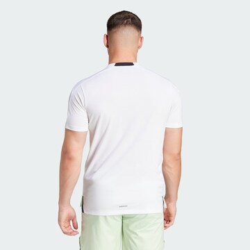 T-Shirt fonctionnel 'Designed for Training' ADIDAS PERFORMANCE en blanc