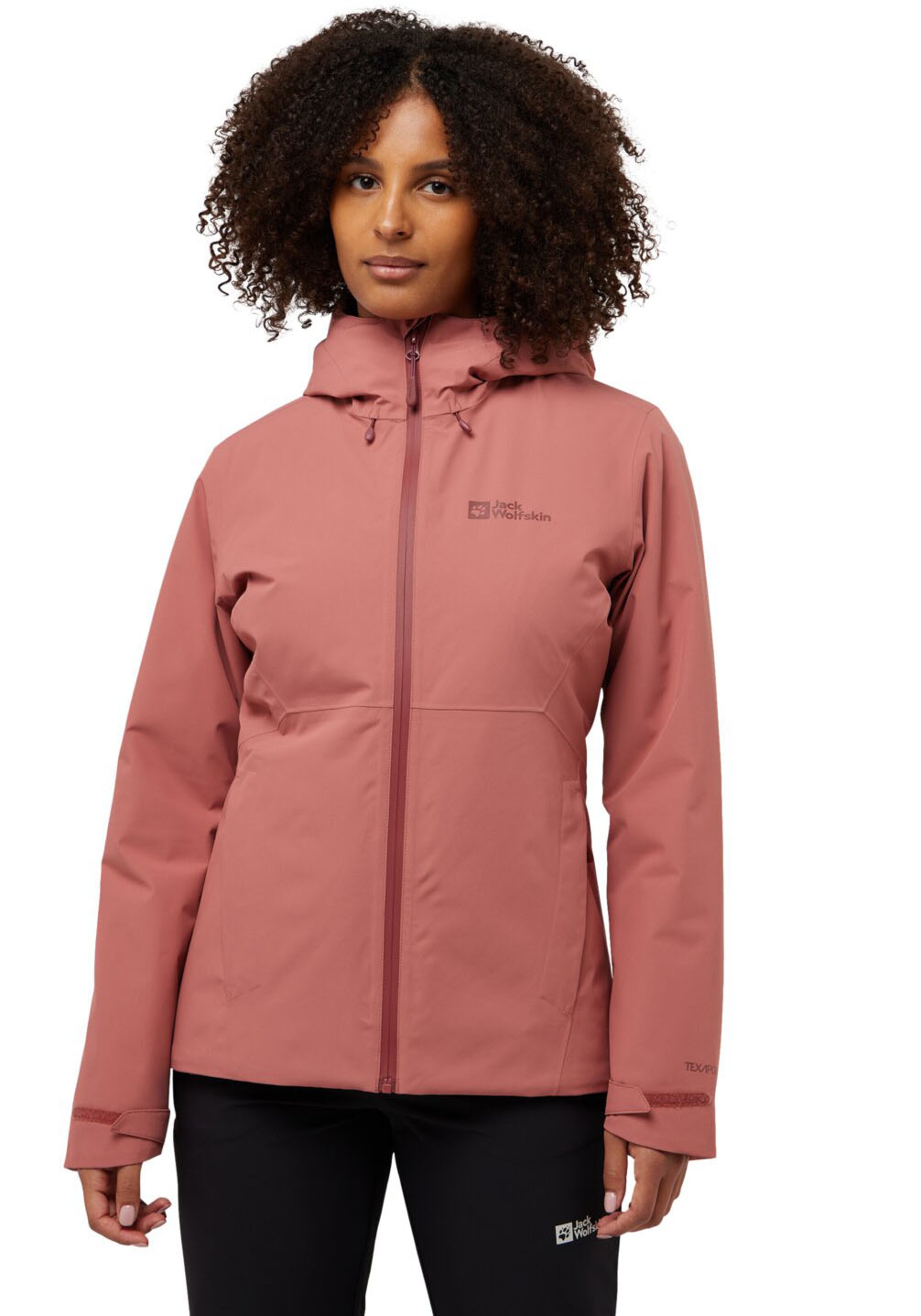 JACK WOLFSKIN Outdoor Jacket in Pink: front