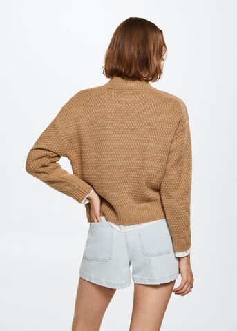 Pull-over 'Boho' MANGO en marron