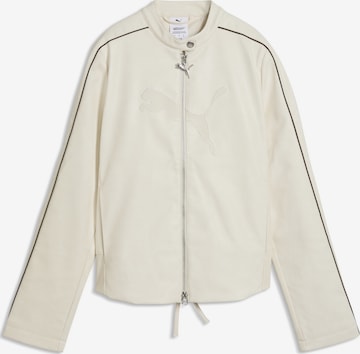 PUMA Between-Season Jacket 'POWERPUFF' in Beige: front