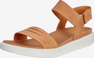 ECCO Sandal 'Flowt W' i brun: framsida