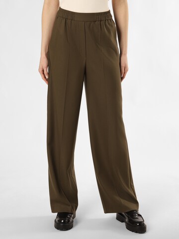 Regular Pantalon à pince Marie Lund en vert : devant