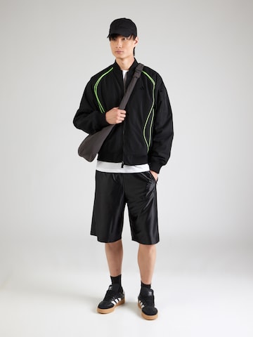 ADIDAS ORIGINALS Between-Season Jacket 'TEAMGEIST' in Black
