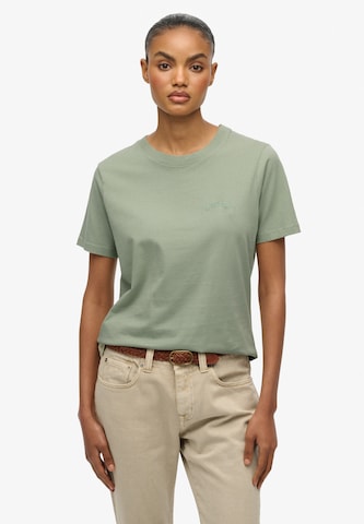 Superdry Shirt in Groen: voorkant