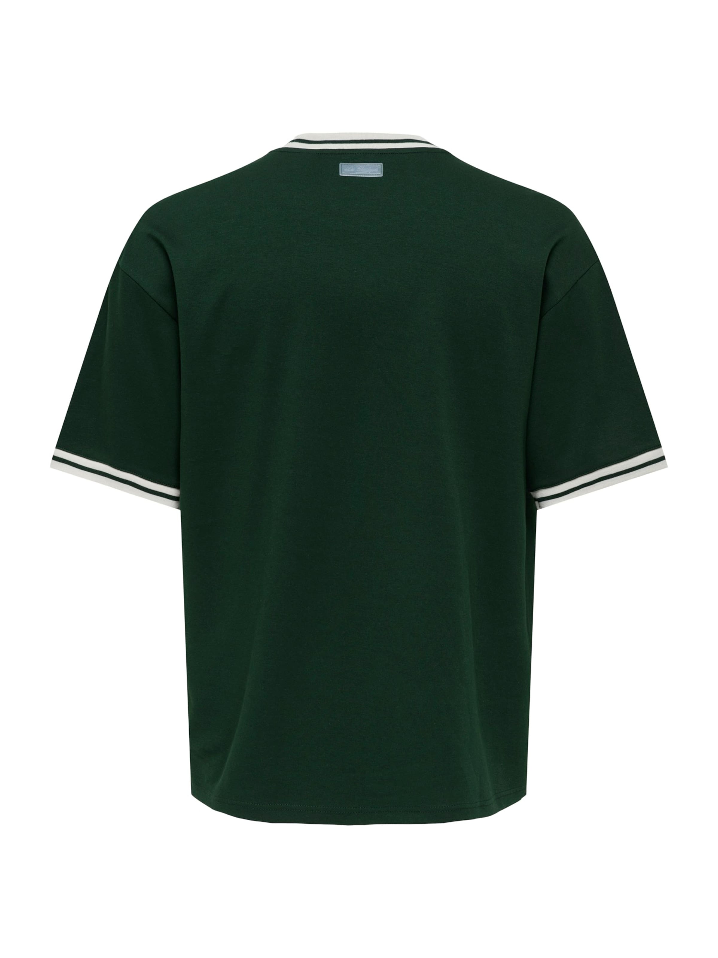 Only & Sons Футболка 'ONSLES CLASSIQUES CASPIAN' в Зеленый