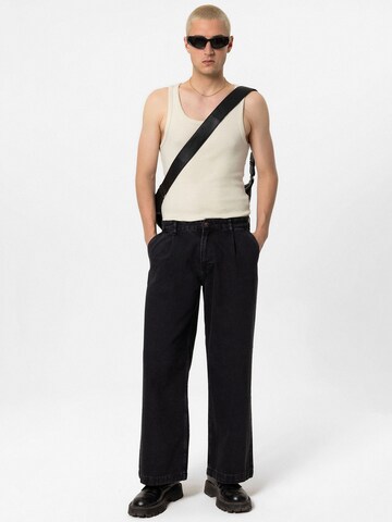 Wide leg Jeans 'Corsicana' di VAMOS CLO in nero