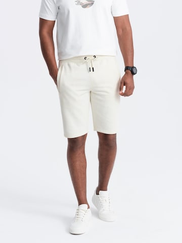 Ombre Regular Sportbroek in Beige