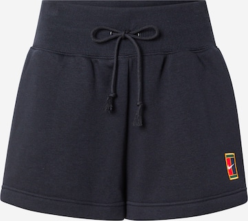 juoda NIKE Laisvas Sportinės kelnės 'PHNX': priekis