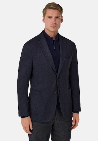 Boggi Milano Regular Fit Sakko in Blau: Vorderseite