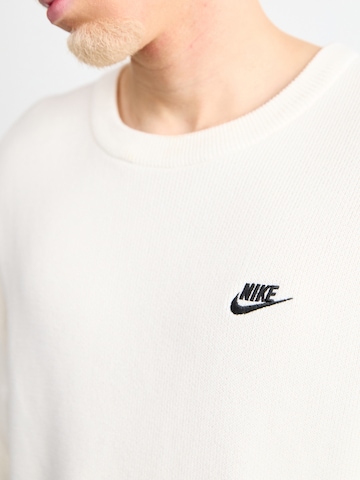 Nike Sportswear Pulóver 'CLUB' - fehér