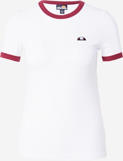 ELLESSE T-Shirt 'Bailey' in burgunder / weiß, Produktansicht