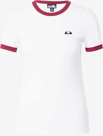 ELLESSE Shirt 'Bailey' in Wit: voorkant