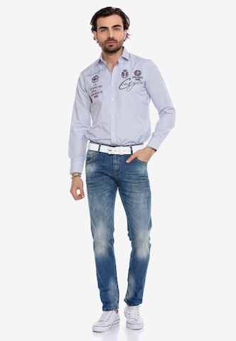 CIPO & BAXX Slimfit Jeans in Blauw