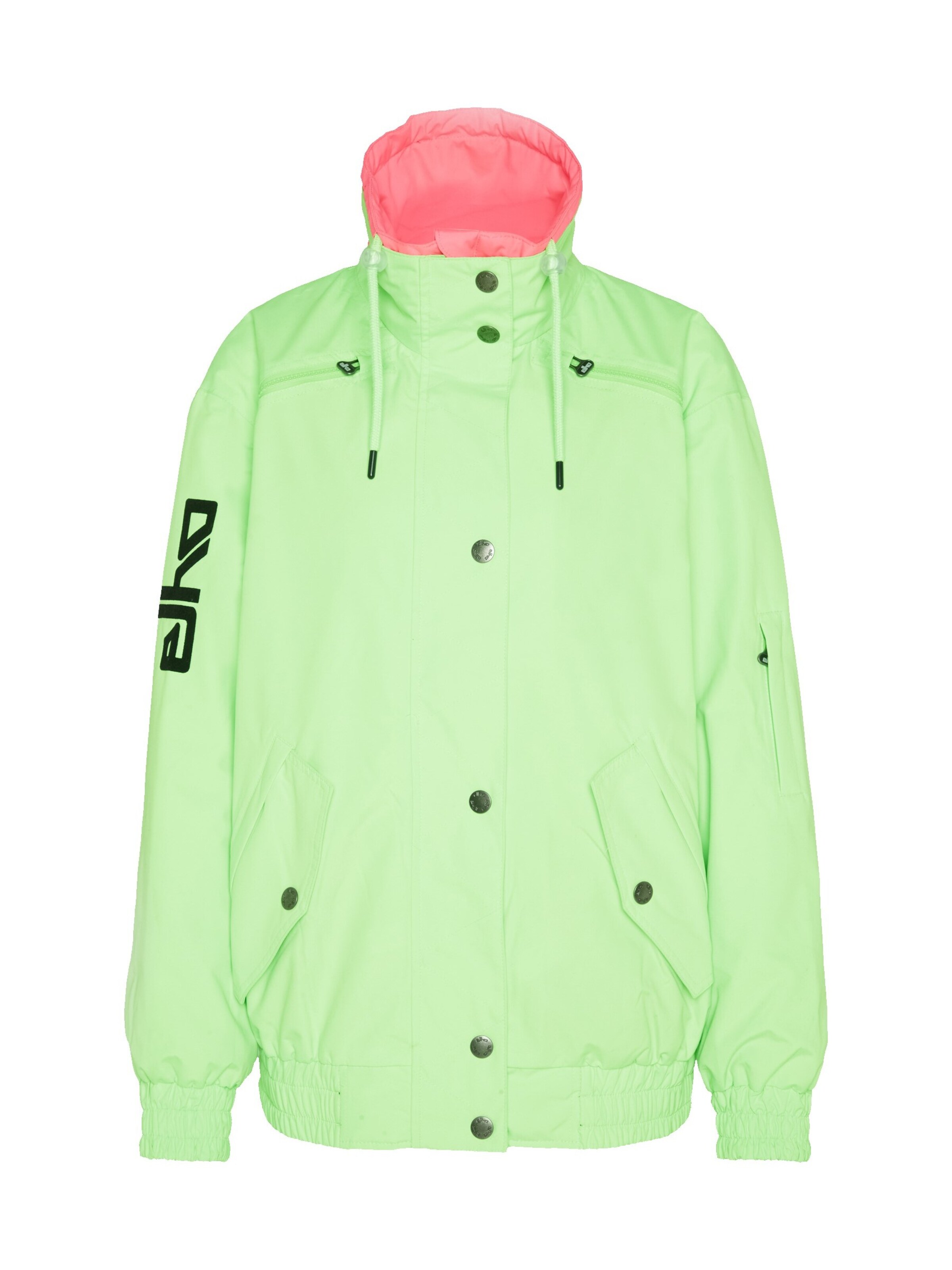 elho Veste outdoor 'Tarasp 89' en menthe / rose / noir, Vue avec produit