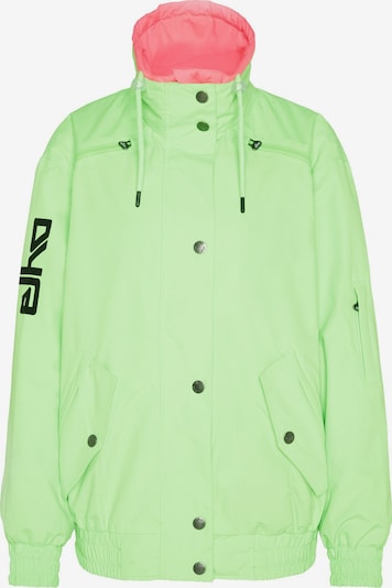 elho Veste outdoor 'Tarasp 89' en vert fluo / rose / noir, Vue avec produit