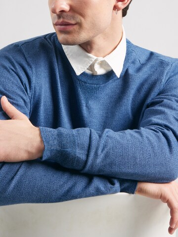 BLEND Pullover 'Bruton' i blå