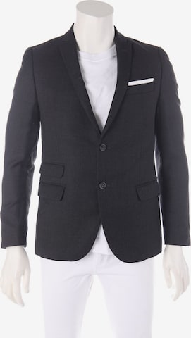 DANIELE ALESSANDRINI Suit Jacket in S in Grey: front