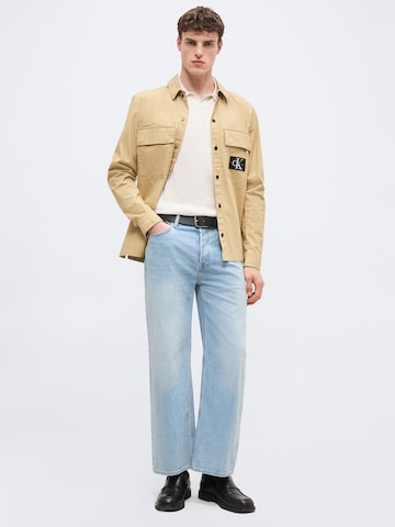 Calvin Klein Pulóver 'JOHNNY' - fehér