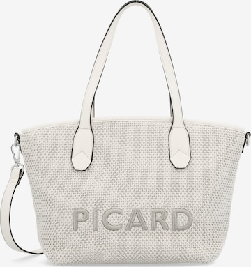 Shopper di Picard in bianco: frontale