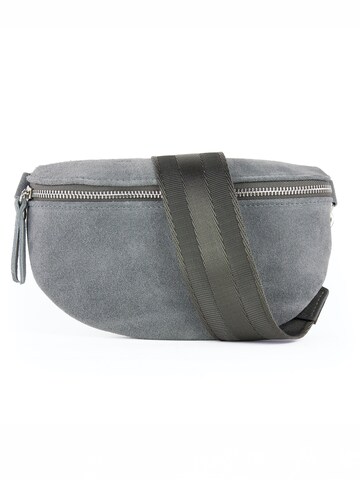 lePelou Fanny Pack 'ARIA small' in Grey: front