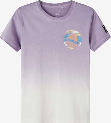 NAME IT Shirt 'JANDER' in Purple: front