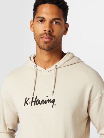 Cotton On Sweatshirt 'KEITH HARING' in Weiß
