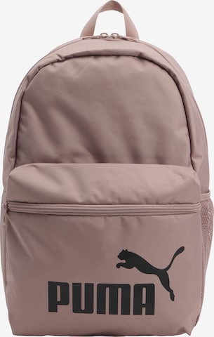PUMA Backpack 'Phase' in Beige: front