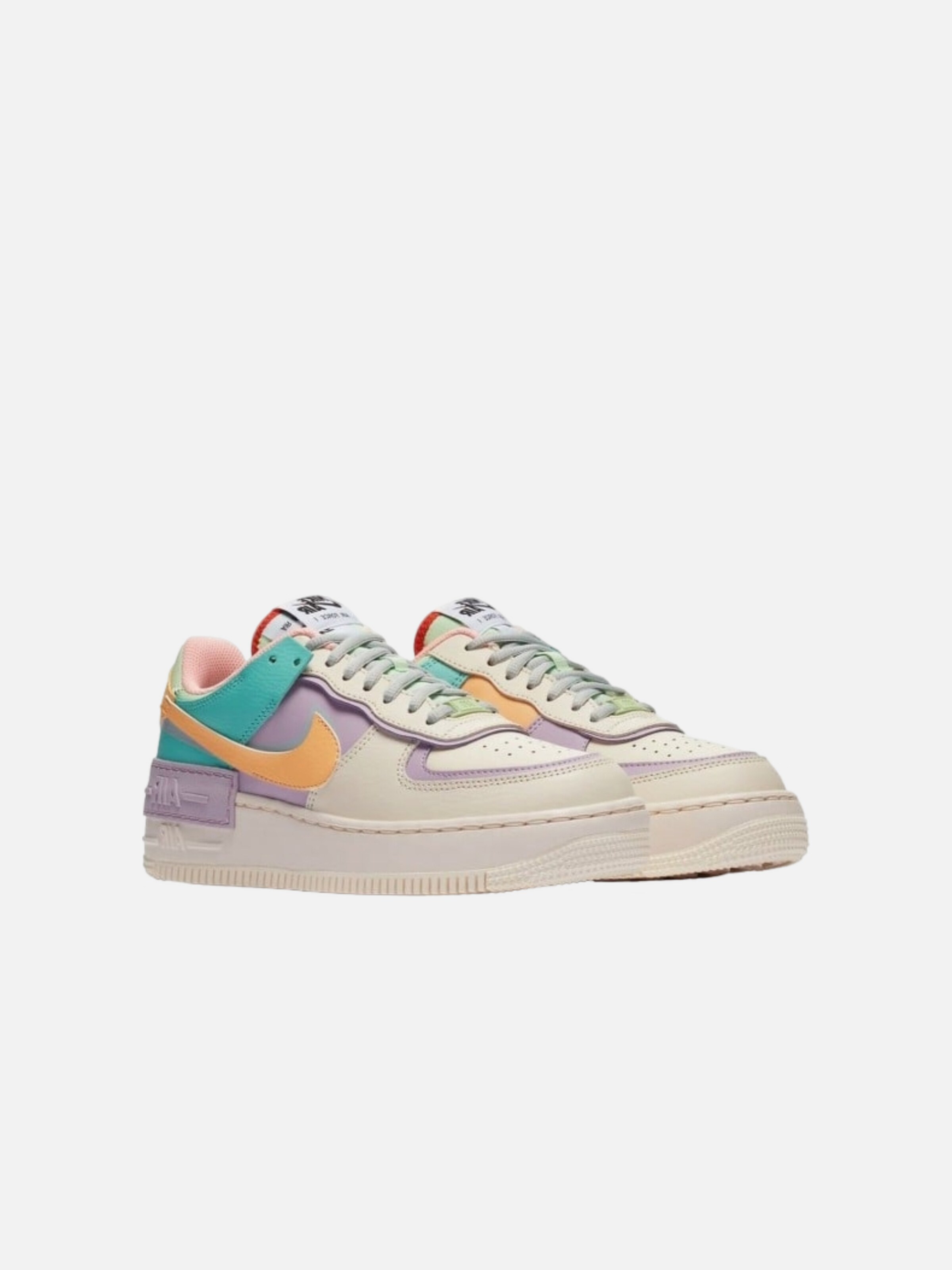 Baskets basses 'Air Force 1 Shadow Ivoire' NIKE en mélange de couleurs