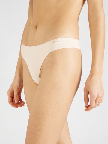 HUGO Slip in Beige: voorkant