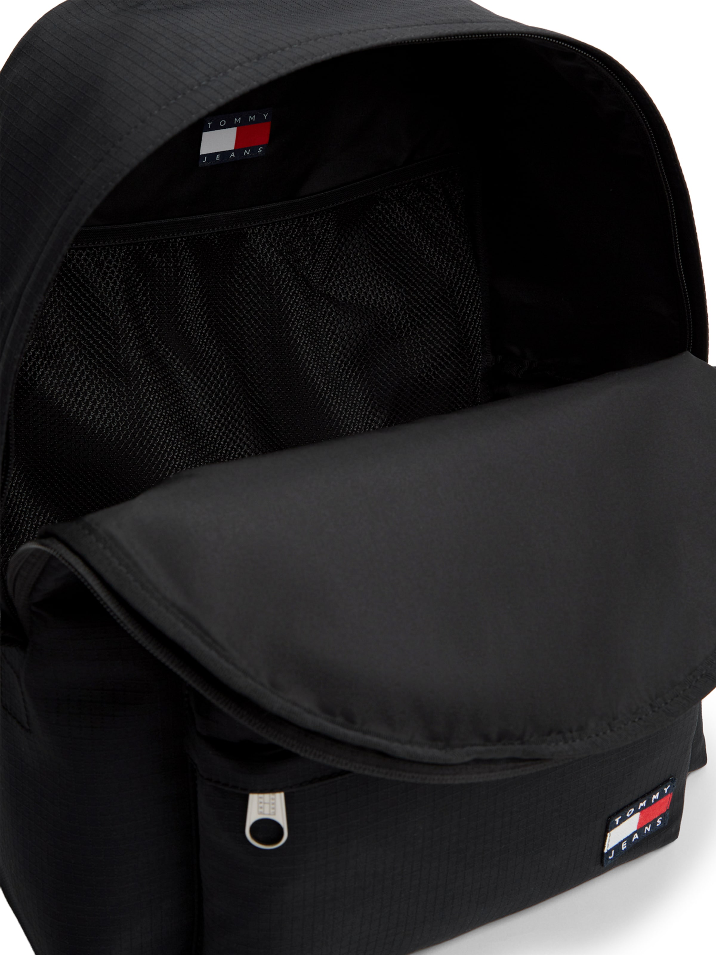 Tommy Jeans - Mochila 'ESS' en negro