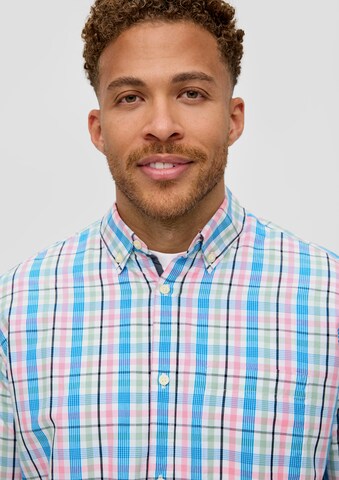 s.Oliver Regular fit Overhemd in Blauw