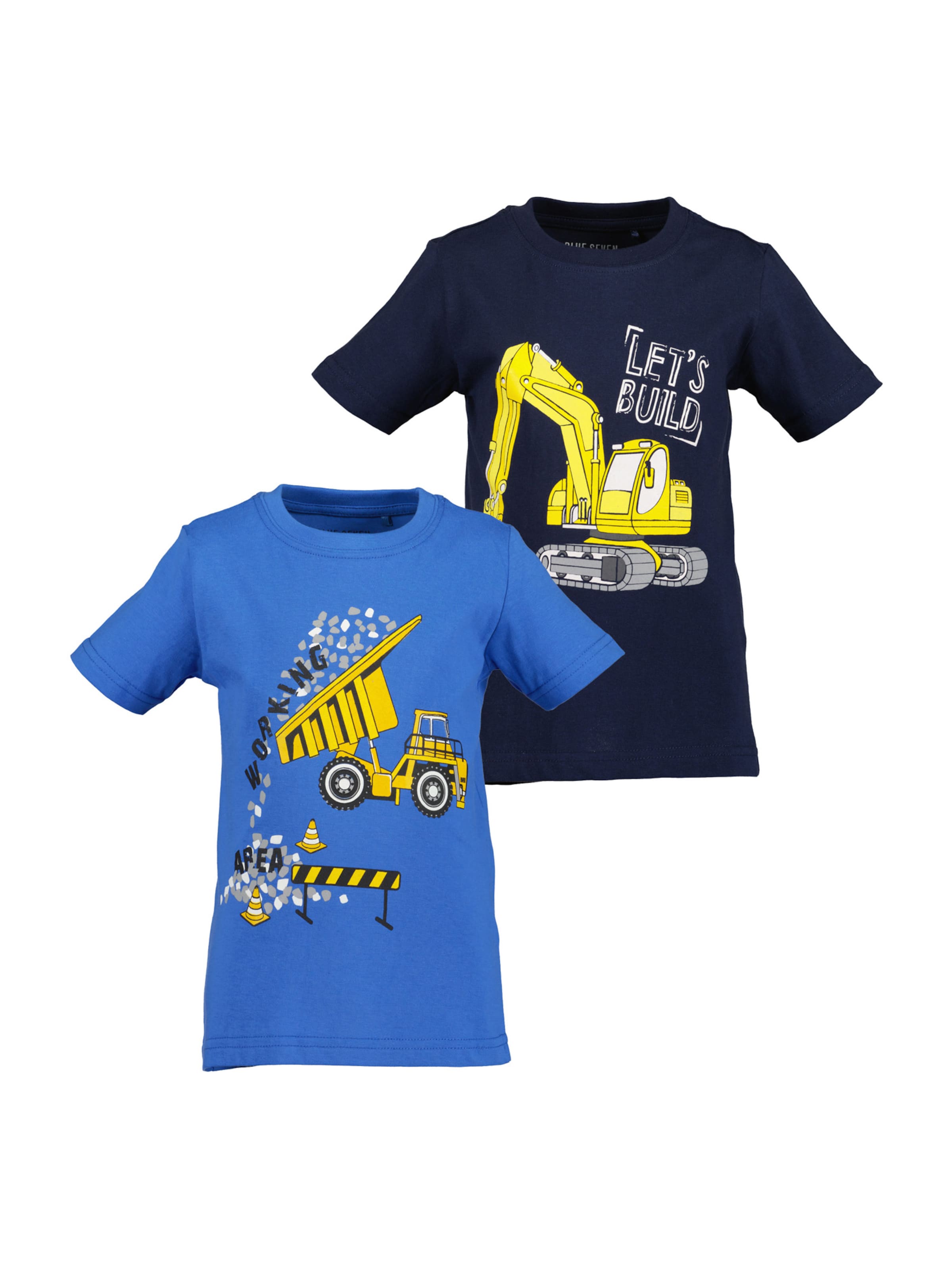 BLUE SEVEN Póló - kék: elől