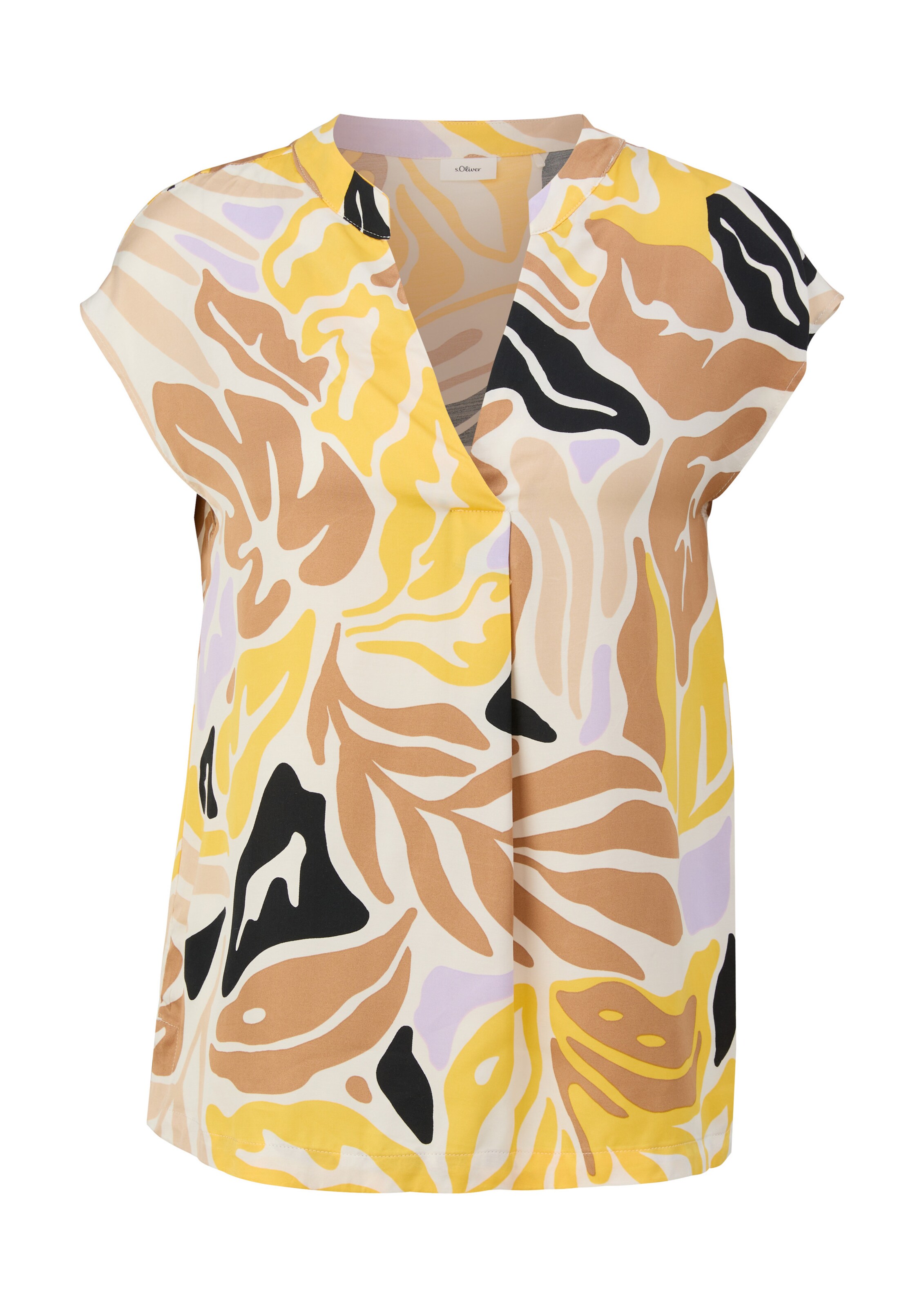 s.Oliver BLACK LABEL Blouse in Gemengde kleuren: voorkant