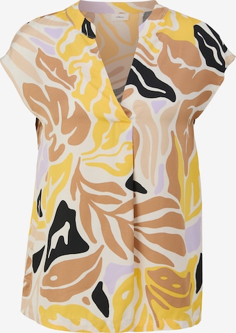Chemisier s.Oliver BLACK LABEL en mélange de couleurs : devant