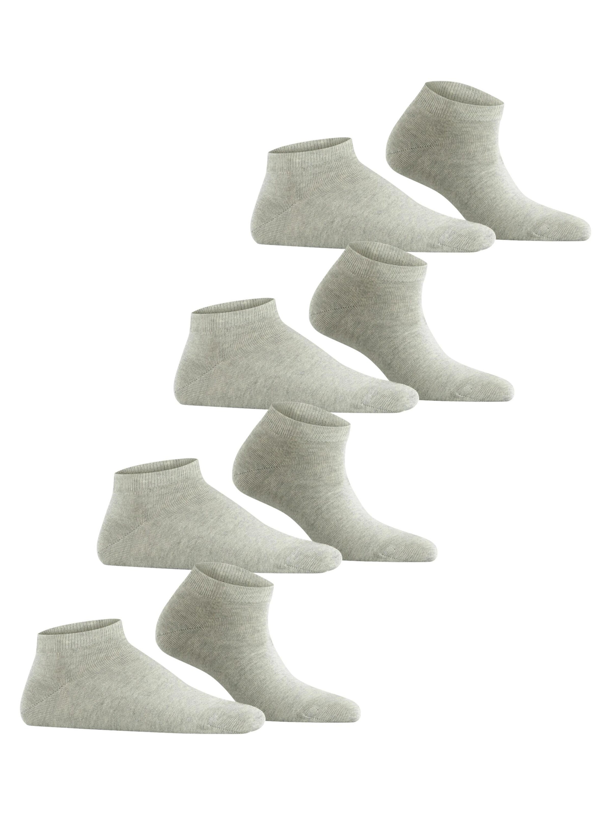 ESPRIT Socken 'Solid 4-Pack'‌‌‌‌‌‌‌‌‌‌ in Grau