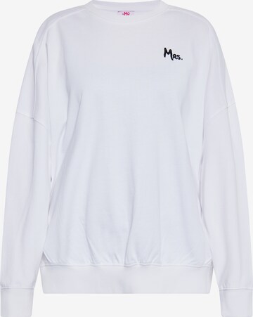 MYMO Sweatshirt in Weiß: predná strana