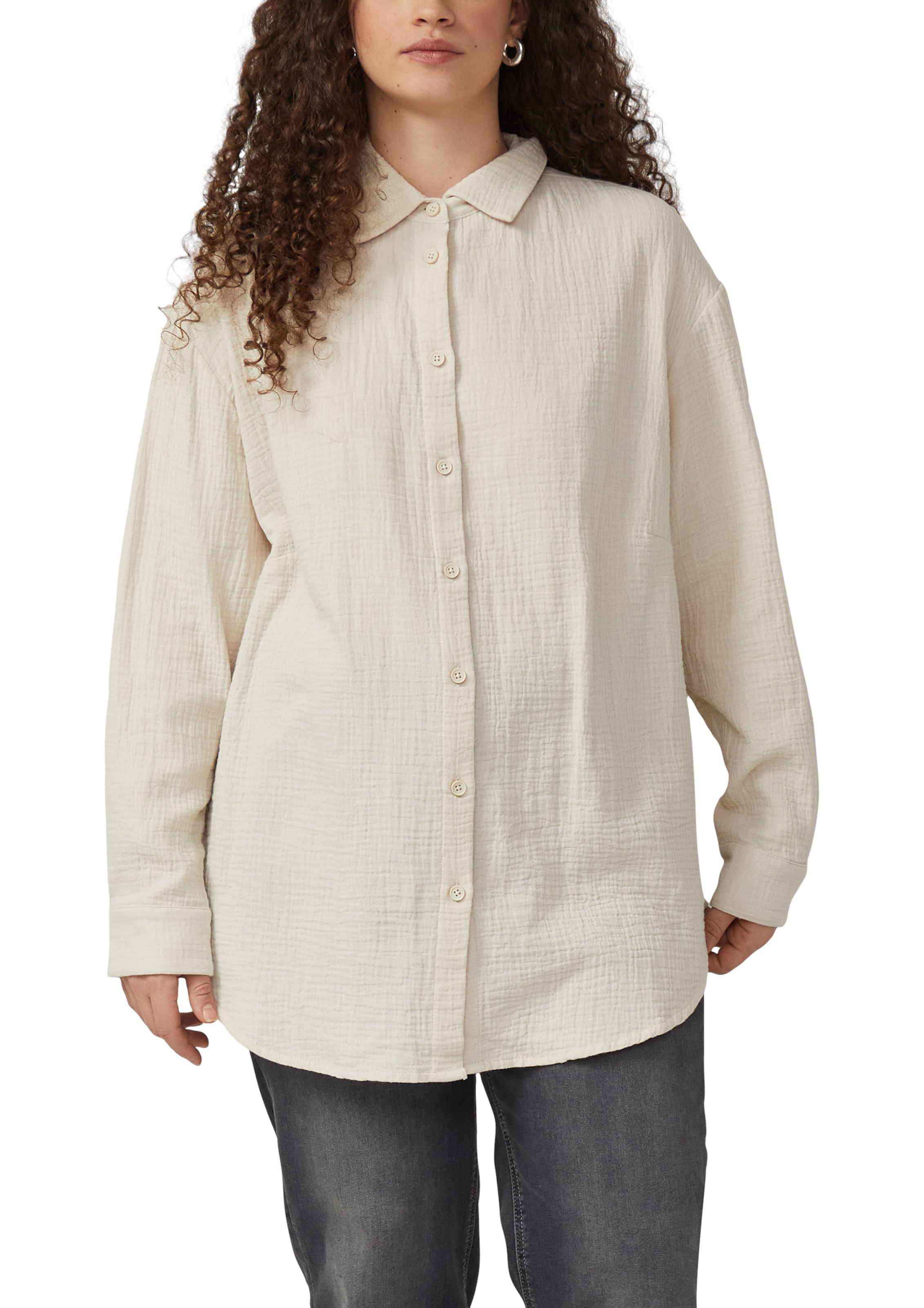 Chemisier QS en beige