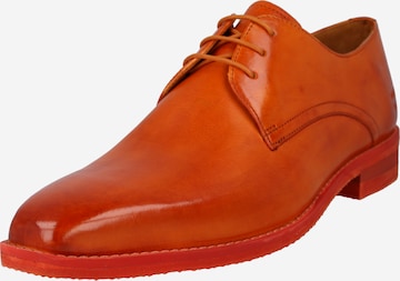 MELVIN & HAMILTON Lace-Up Shoes 'Lance 24' in Orange: front