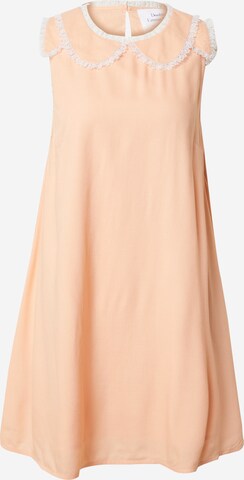 Daahls by Emma Roberts exclusively for ABOUT YOU Poletna obleka 'Emilia' | oranžna barva: sprednja stran