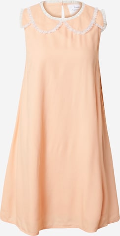 Robe d’été 'Emilia' Daahls by Emma Roberts exclusively for ABOUT YOU en orange : devant