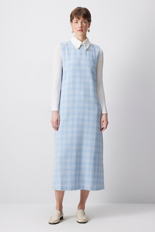 Touche Prive Jurk in Blauw