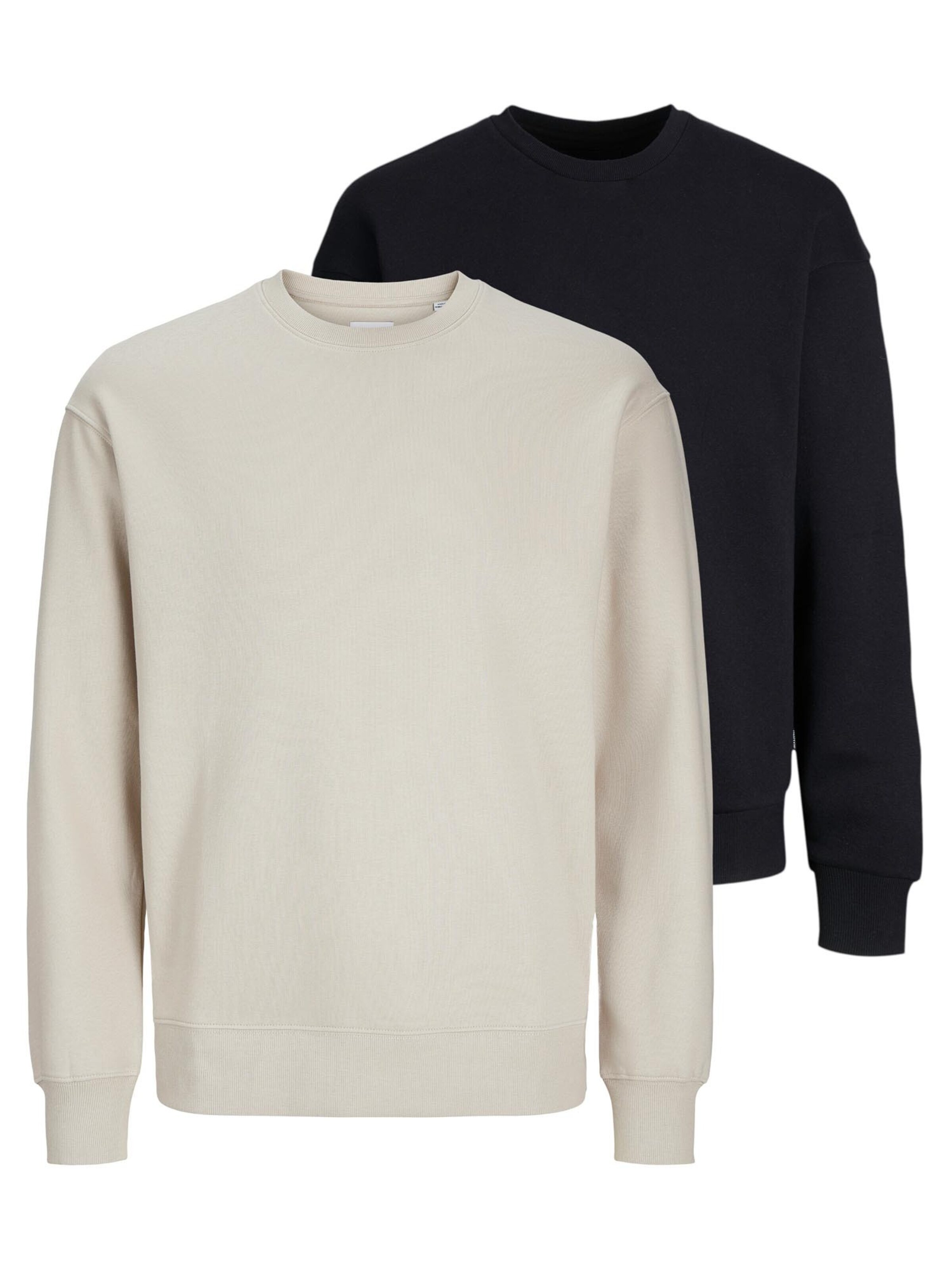 JACK & JONES Sweatshirt 'Star'‌‌‌‌‌‌‌‌‌‌ in Braun: Vorderseite
