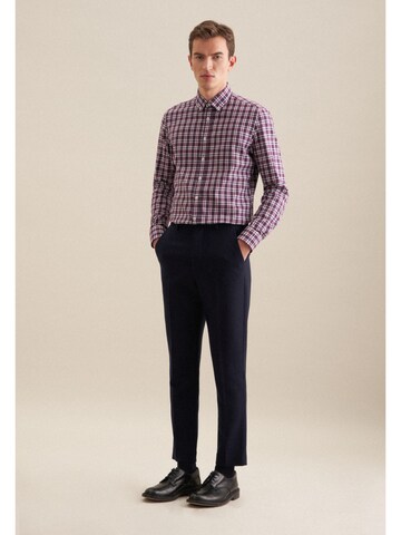 Coupe slim Chemise SEIDENSTICKER en violet