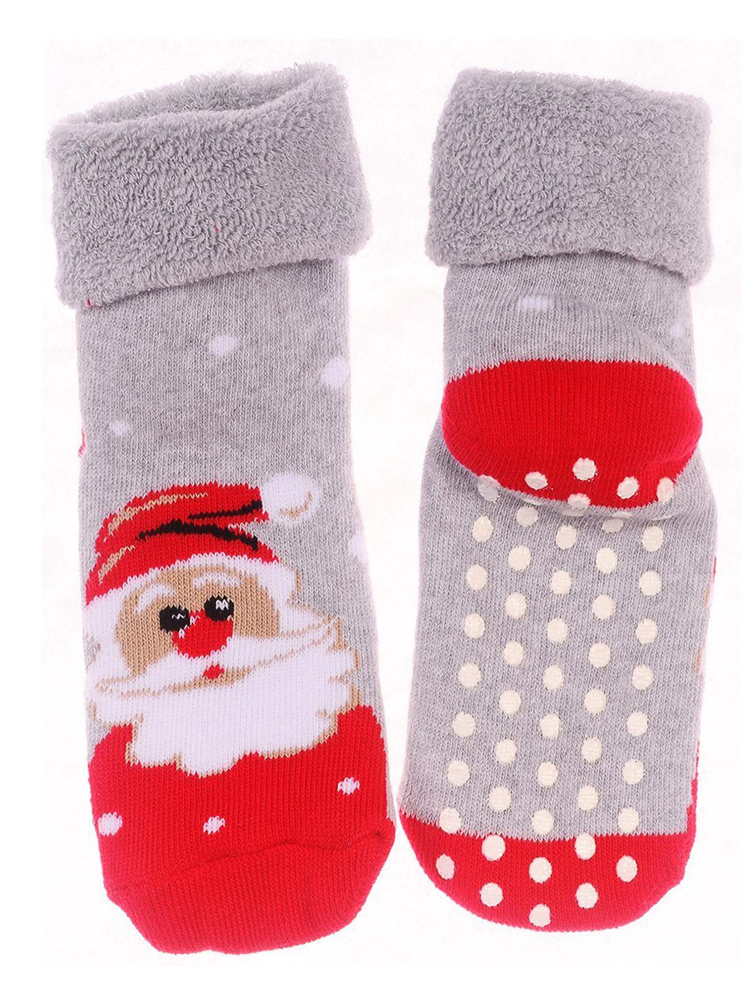 La Bortini Socken‌‌‌‌ in Grau: Vorderseite