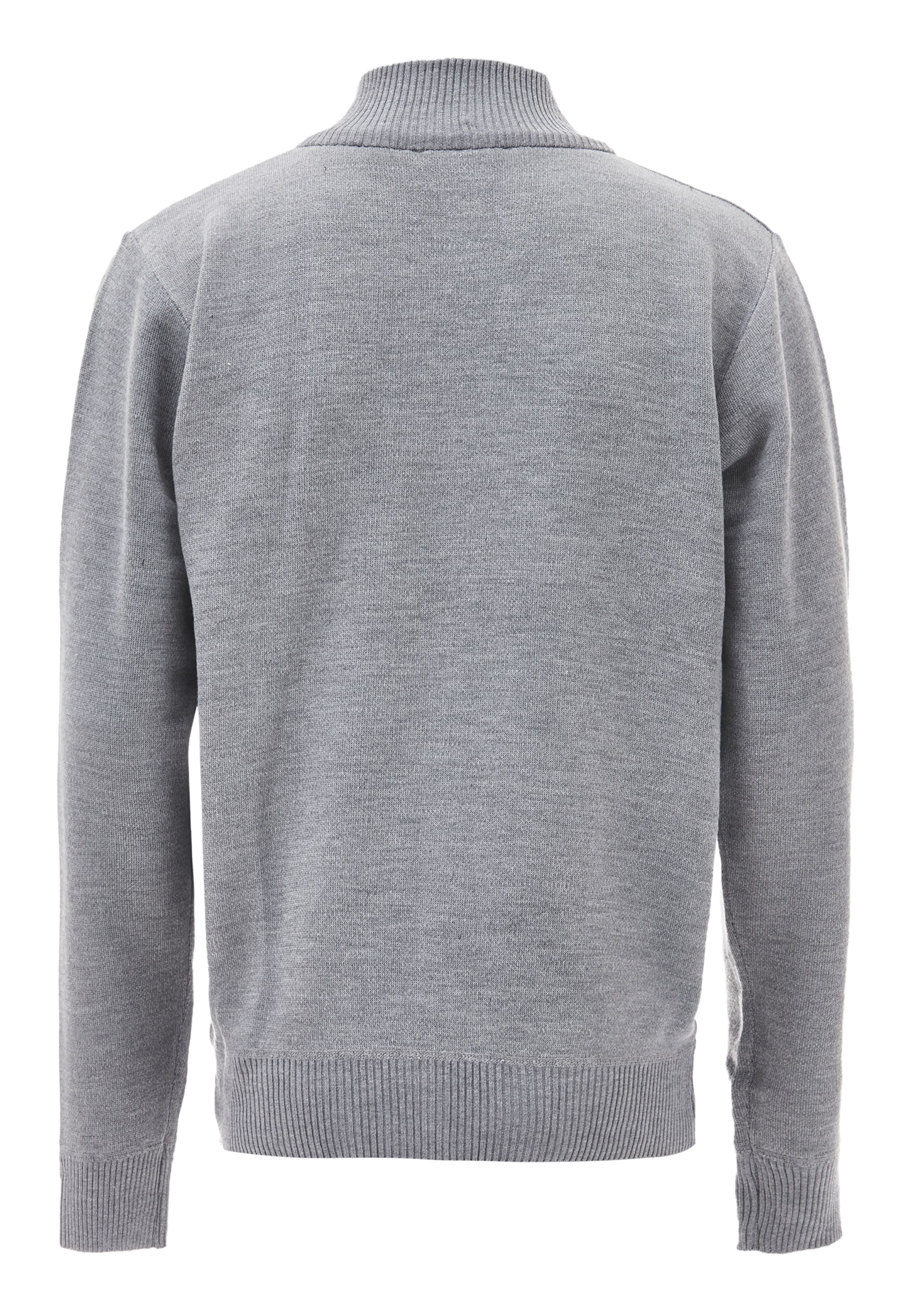 FUMO Πλεκτή ζακέτα σε γκρι