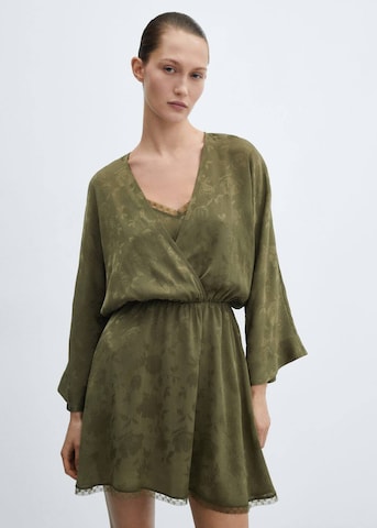 Robe 'doris' MANGO en vert : devant